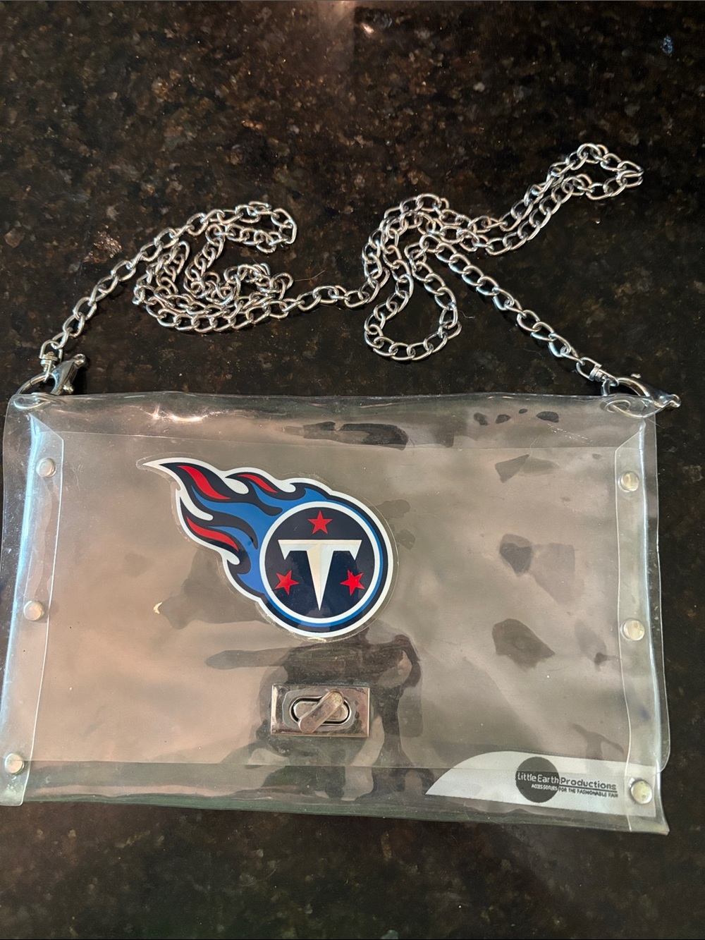 Tennessee Titans Clear Crossbody